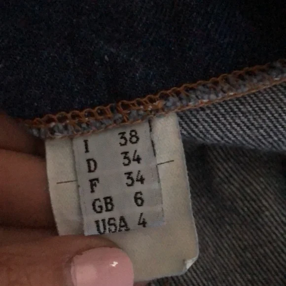 Vintage Ferretti suspenders jeans - Picture 5 of 8